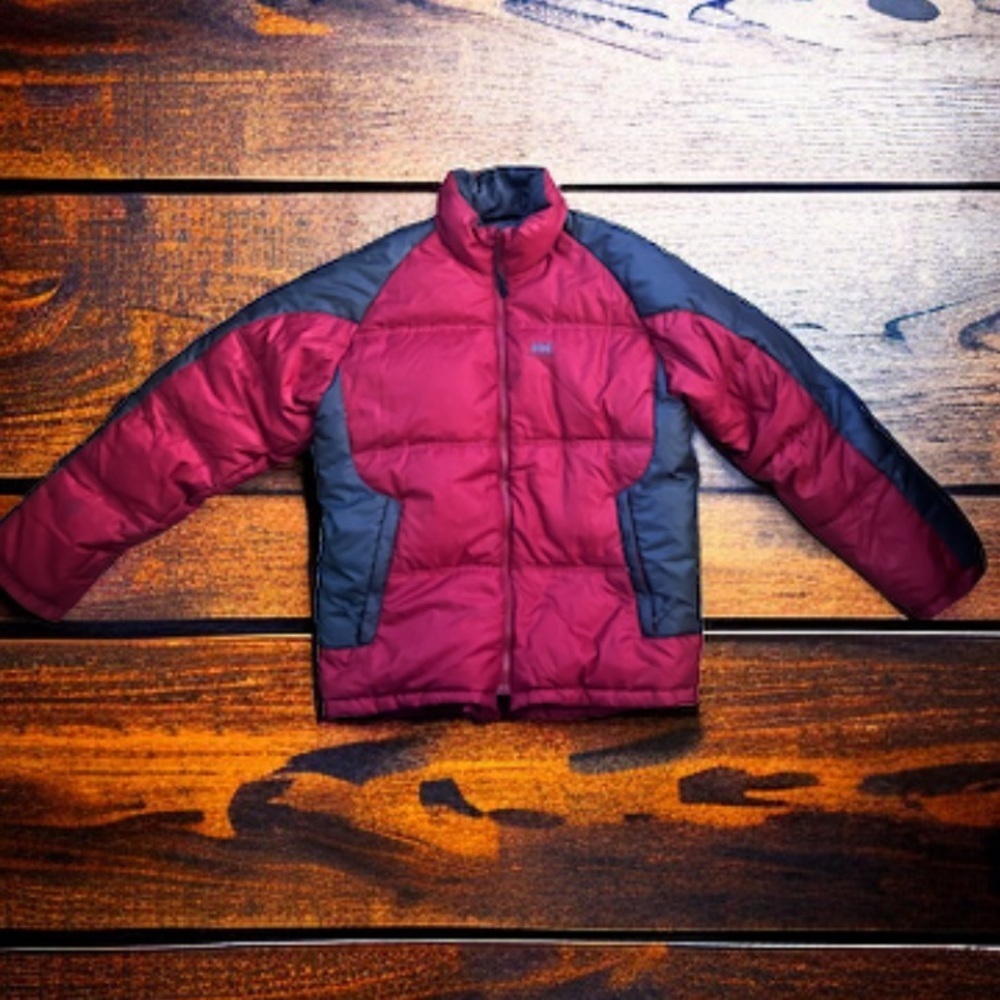 Helly Hansen Red/Grey Puffer Coat- VGUC-Sx Lg - WARM! 🍂❄️ - Picture 12 of 16